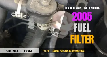 Replacing Fuel Filter in Toyota Corolla 2005: Step-by-Step Guide