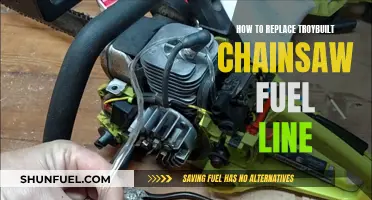 TroyBilt Chainsaw Fuel Line: Easy Replacement Guide