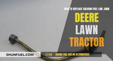 Replacing Fuel Lines: John Deere Tractor Maintenance Guide