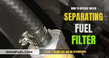 Replacing Water Separating Fuel Filters: A Step-by-Step Guide