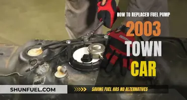 Replacing the Fuel Pump in a 2003 Town Car