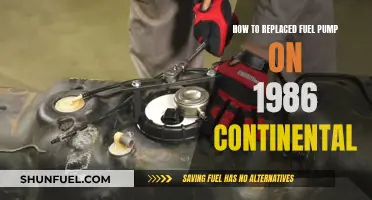 Replacing the Fuel Pump in Your Classic 1986 Continental