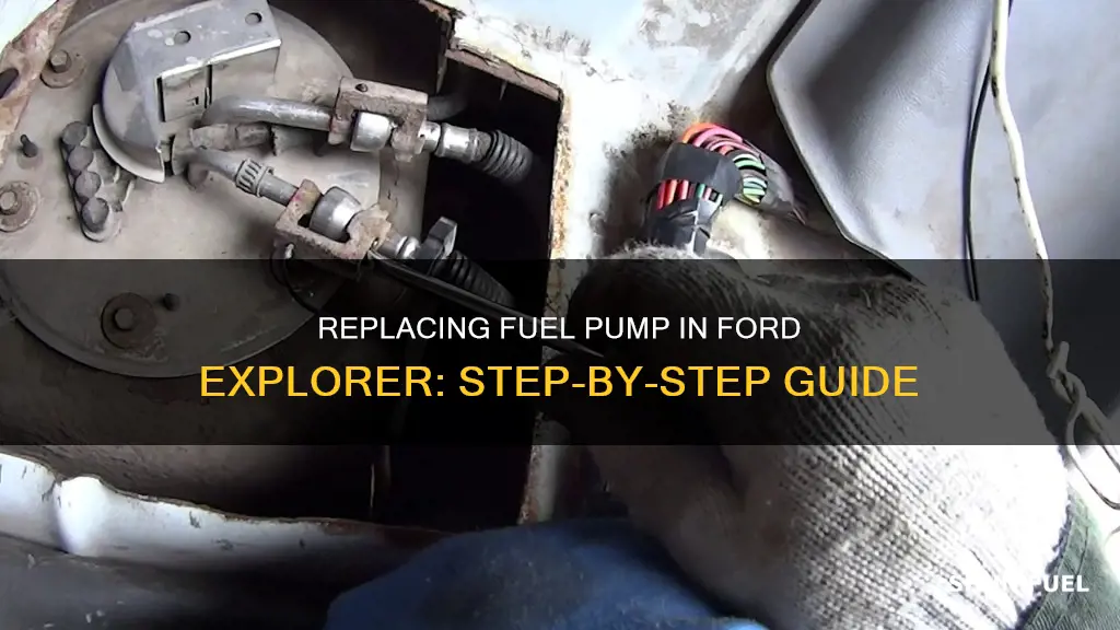 how to replaced fuel pump on a 2008 ford exporer