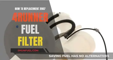 Replacing 2007 4Runner Fuel Filter: Step-by-Step Guide