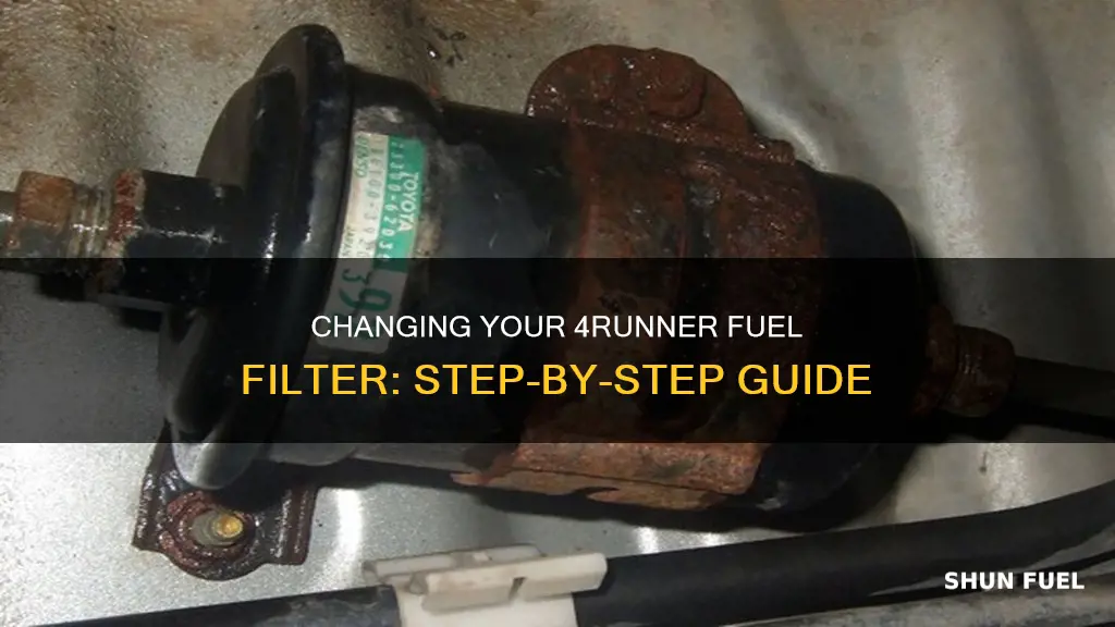 how to replacement 4runner fuel filter