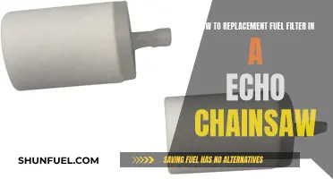 Replacing Fuel Filter in Echo Chainsaw: Step-by-Step Guide