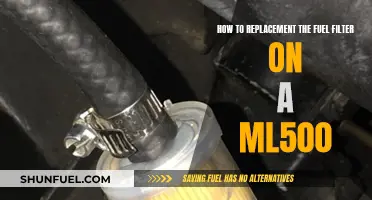 Replacing the Fuel Filter in Your ML500: Step-by-Step Guide