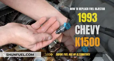 Replacing Fuel Injectors: 1993 Chevy K1500 Guide