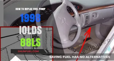 Replacing the Fuel Pump in a 1998 Oldsmobile 88LS: DIY Guide