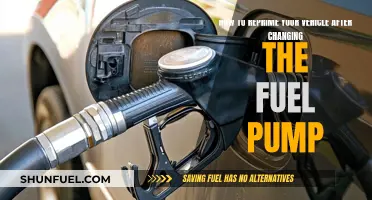 Repriming Your Vehicle: Post Fuel Pump Change