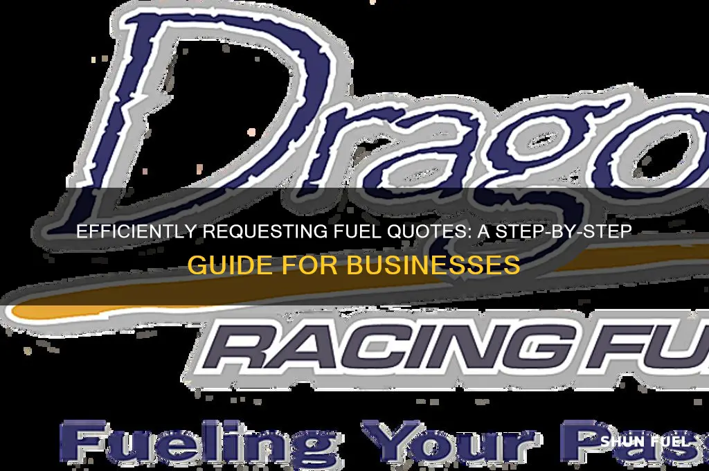 how to request fuel quote