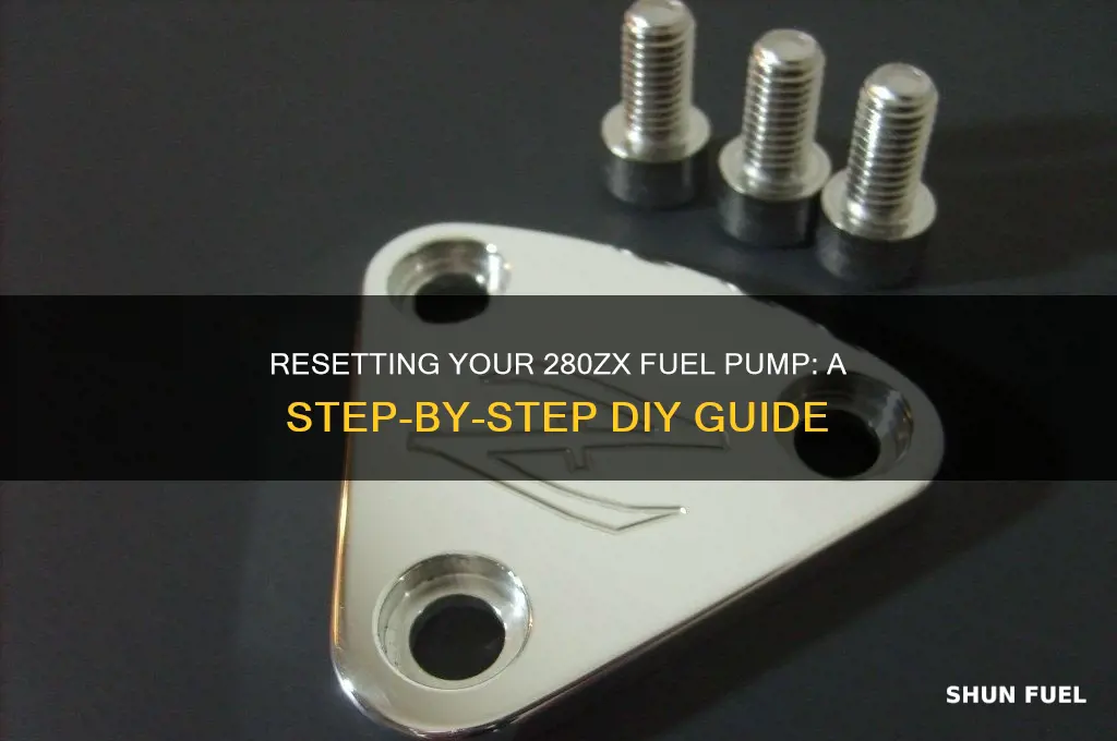 how to reset 280zx fuel pump