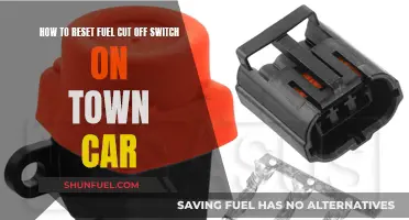 Resetting the Fuel Cut-Off Switch in Your Town Car