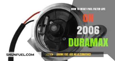 Resetting Fuel Filter Life: 2006 Duramax Guide