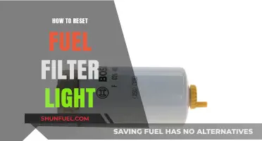 Resetting the Fuel Filter Light: Step-by-Step Guide
