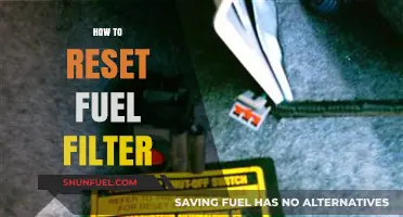 Resetting Your Fuel Filter: A Step-by-Step Guide
