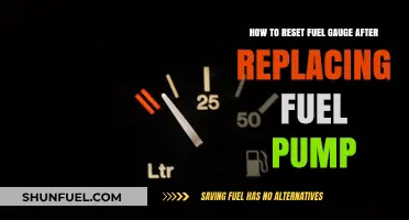 Fuel Gauge Reset: A Guide to Post-Fuel Pump Replacement