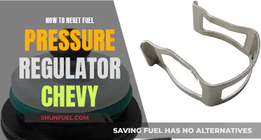 Resetting Fuel Pressure Regulator in a Chevy: Step-by-Step Guide