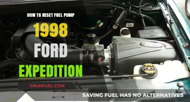 Resetting Your 1998 Ford Expedition's Fuel Pump: A Step-by-Step Guide