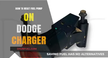 Resetting Your Dodge Charger's Fuel Pump: A Step-by-Step Guide