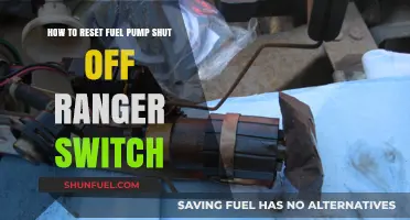 Resetting Your Ranger's Fuel Pump Shut Off Switch: A Step-by-Step Guide
