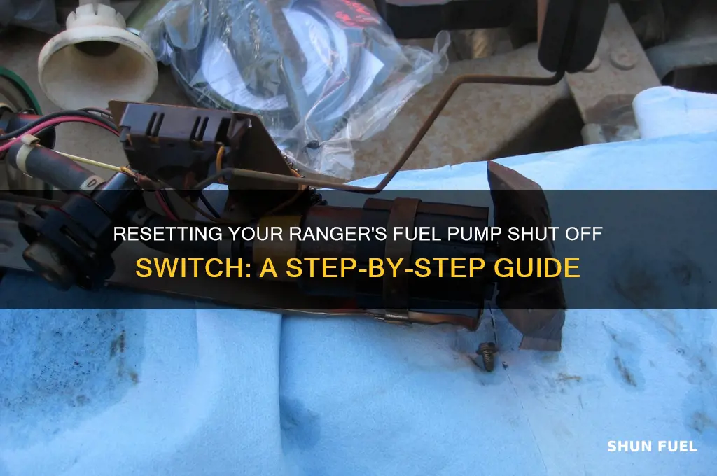 how to reset fuel pump shut off ranger switch