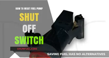 Quick Guide: Resetting Your Fuel Pump Shut Off Switch Safely