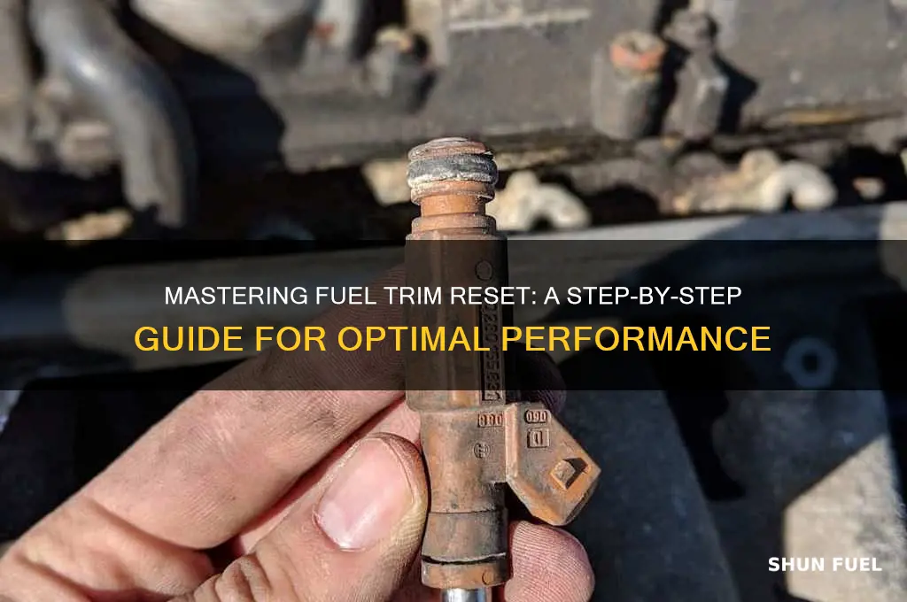 how to reset fuel trim