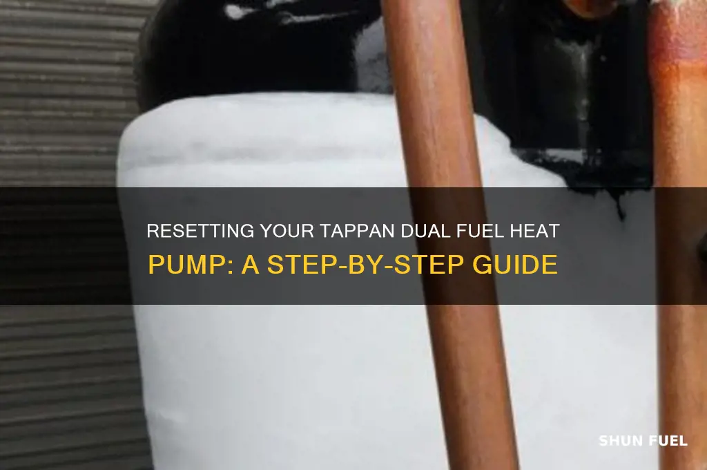 how to reset tappan dual fuel heat pump