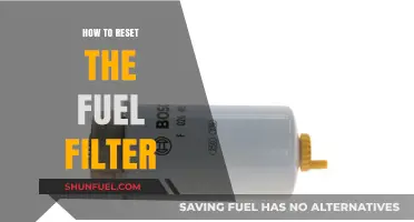 Resetting Your Fuel Filter: A Step-by-Step Guide