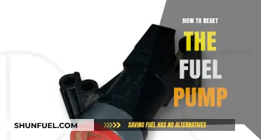 Quick Guide: Resetting Your Fuel Pump Safely and Efficiently