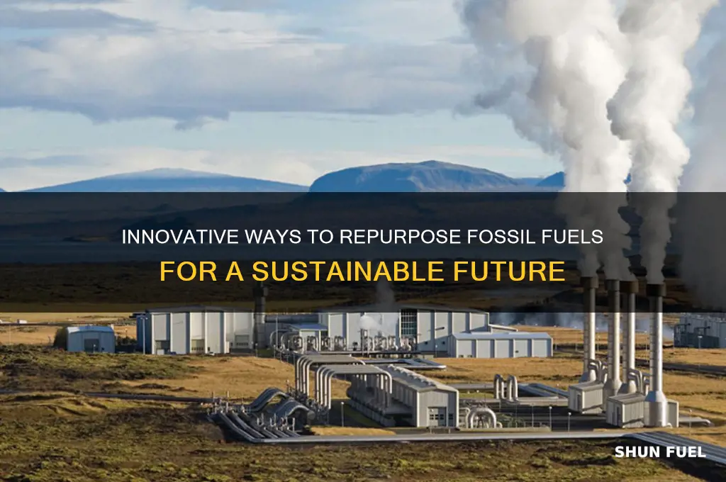how to reuse fossil fuels