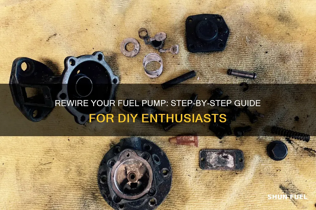 how to rewire a fuel pump
