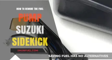 Rewire Your Suzuki Sidekick Fuel Pump: A Step-by-Step DIY Guide