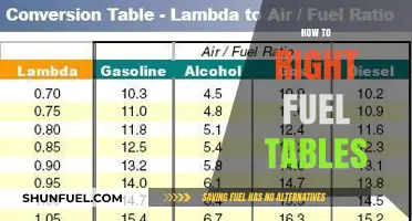 Mastering Fuel Tables: A Step-by-Step Guide to Accurate Tuning