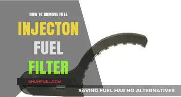 Cleaning Fuel Injectors: Removing the Fuel Filter