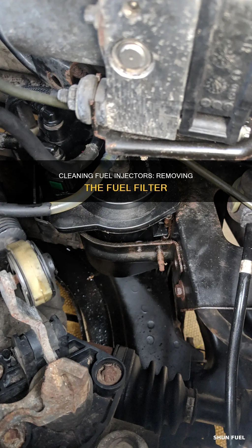 how to romove fuel injecton fuel filter