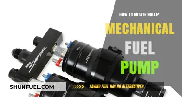 Rotating Your Holley Mechanical Fuel Pump: A Step-by-Step Guide