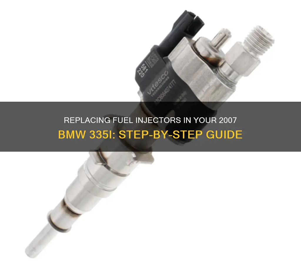 how to rplace fuel injectors on 2007 bmw 335i