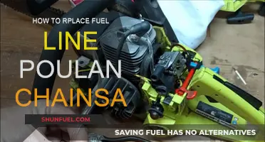 Replacing Fuel Line in Poulan Chainsaw: A Step-by-Step Guide