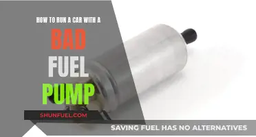 Diagnosing and Running a Car with a Faulty Fuel Pump