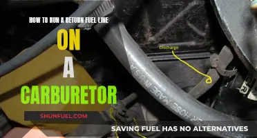 Running a Return Fuel Line: Carburetor Guide