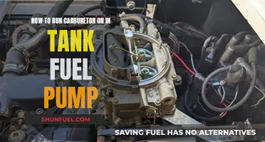 Carburetor and In-Tank Fuel Pump: A Perfect Match?