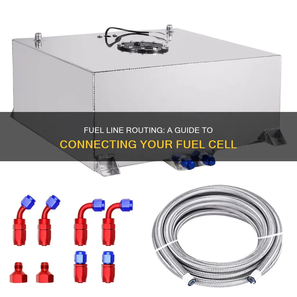 how to run fuel lines from a fuel cell