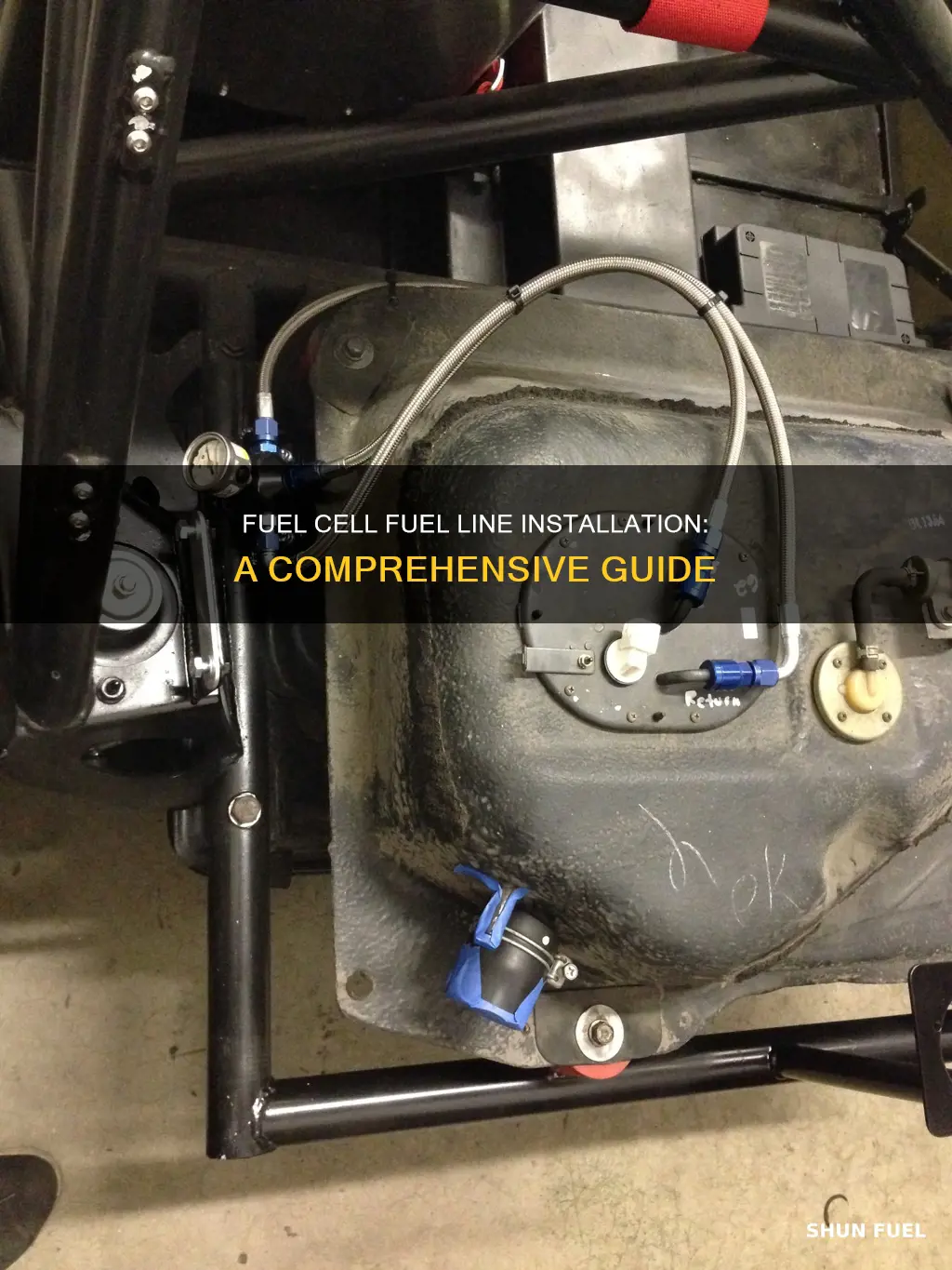 how to run fuel lines from a fuel cell
