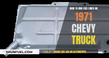 Fuel Line Installation Guide for 1971 Chevy Trucks
