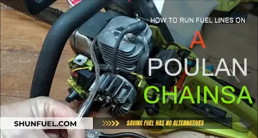 Fuel Line Installation: A Guide to Running Lines on Your Poulan Chainsaw