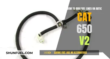 Fuel Line Installation Guide for Arctic Cat 650 V2