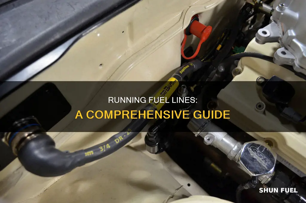 how to run fuel lines