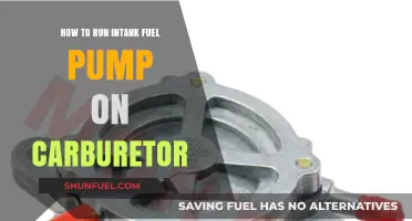 Running an In-Tank Fuel Pump with a Carburetor Setup Guide